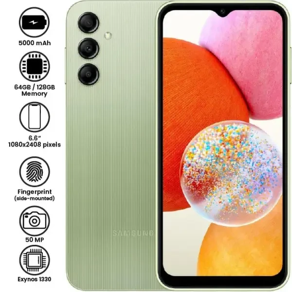 Mobitel best cheap samsung galaxy A14   used in all colors uk
